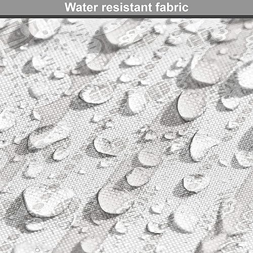 Vista 777 de Lunarable The Yard, tela azul real de The Yard, patrón de cerámica inspirado en el Medio Oriente estilo marroquí, estampado oriental, tela de satén