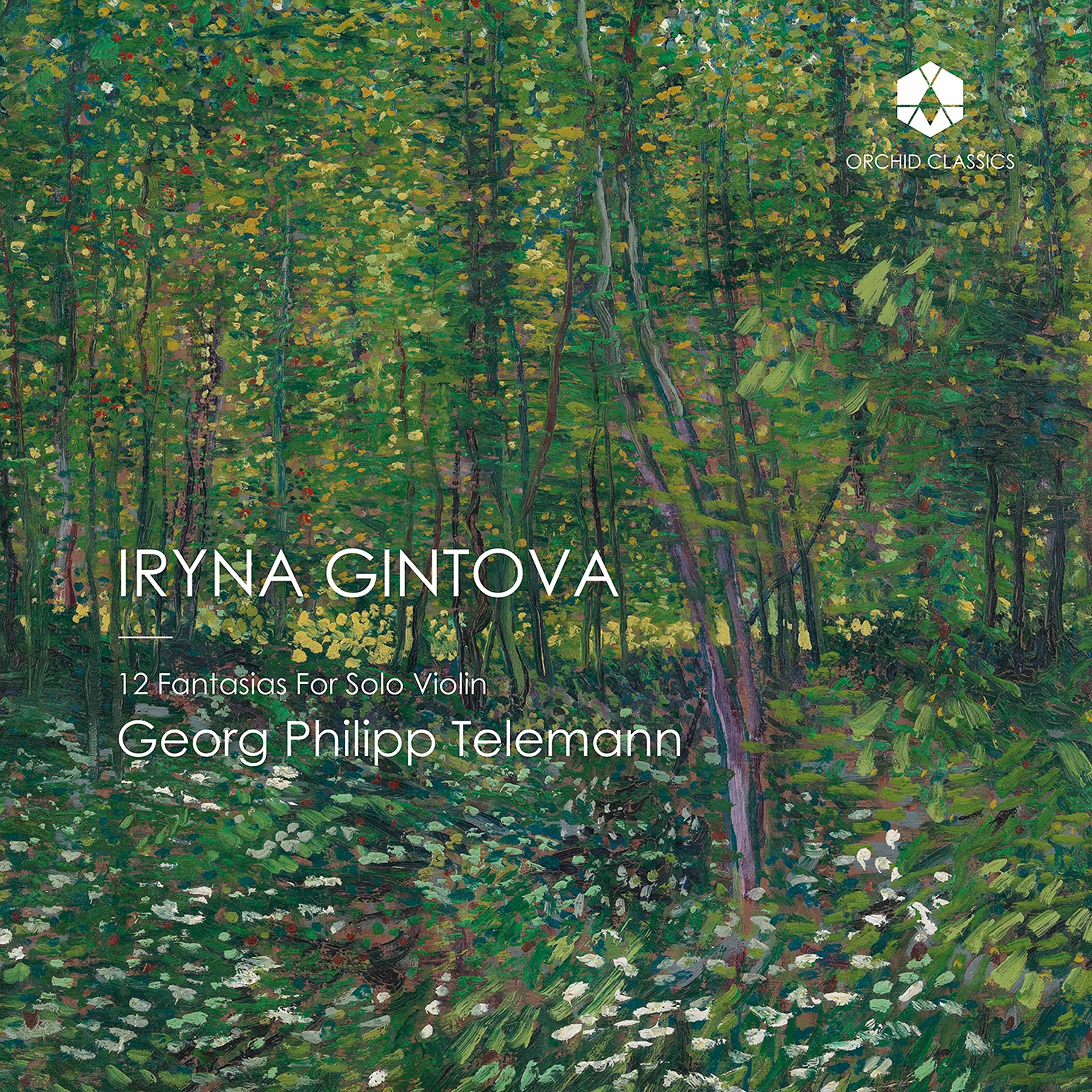Telemann 12 Fantasias for Solo Violin – Iryna Gintova CD