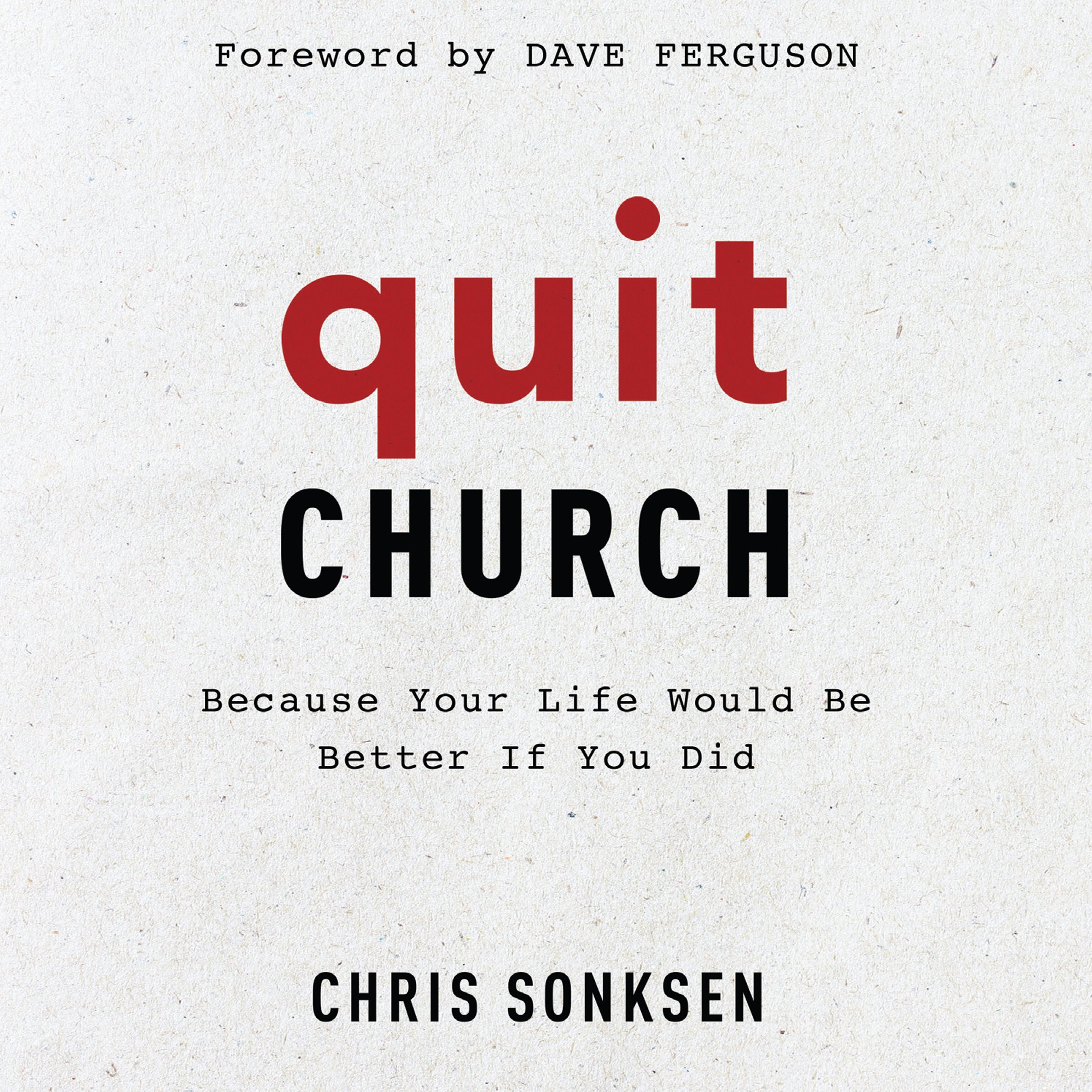 Cover art for Quit Church