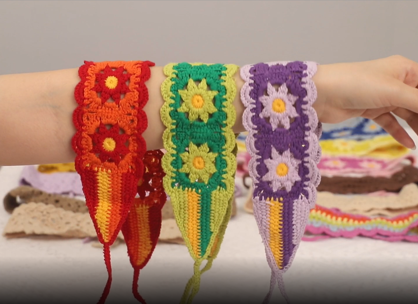 Amazon.com : HAIMEIKANG Hippie Hair Bandanas Headbands for Women