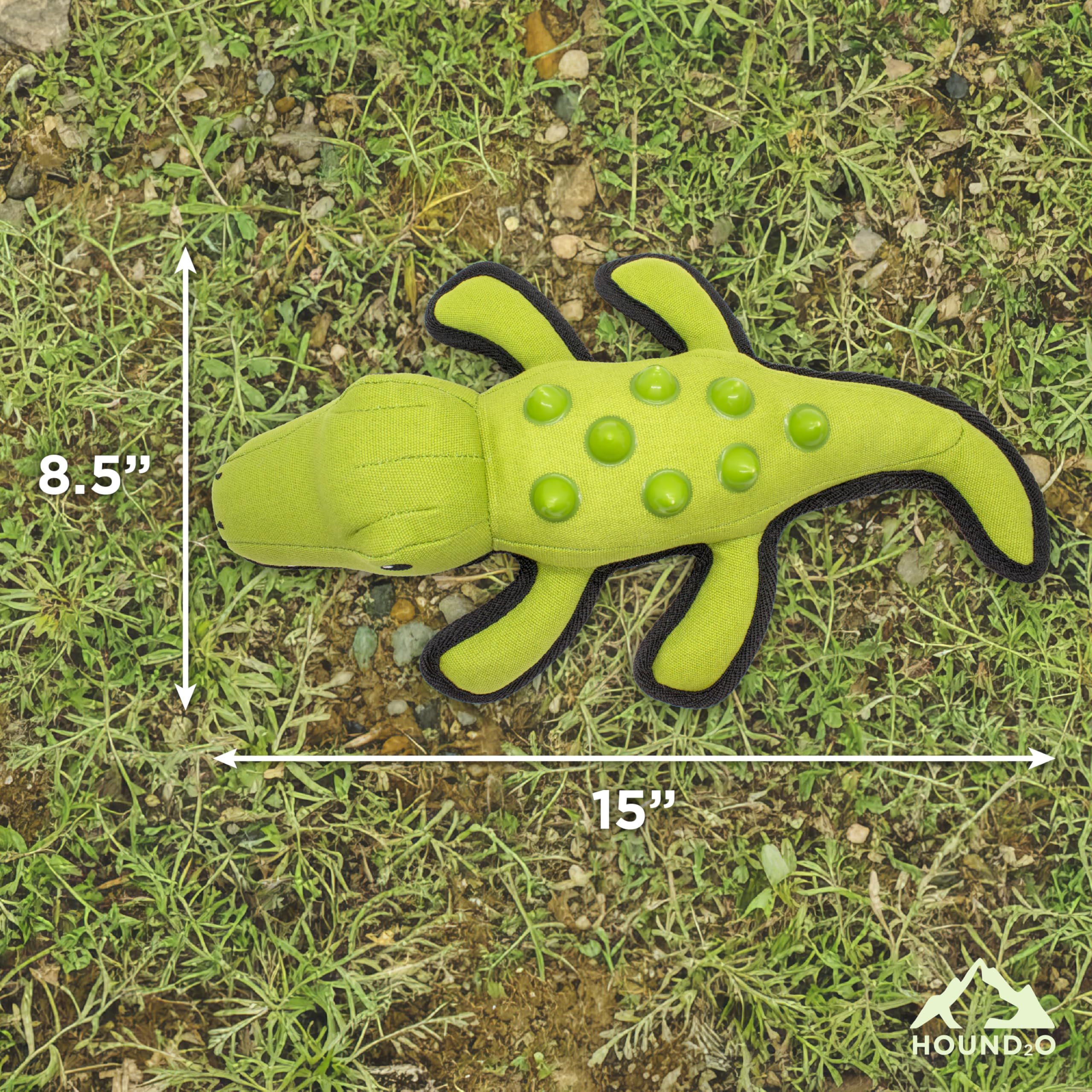 Plüsch-Hundespielzeug, Alligator-Plüschtier-Quietschspielzeug für Hunde, Outdoor-Haustierspielzeug für Abenteuer