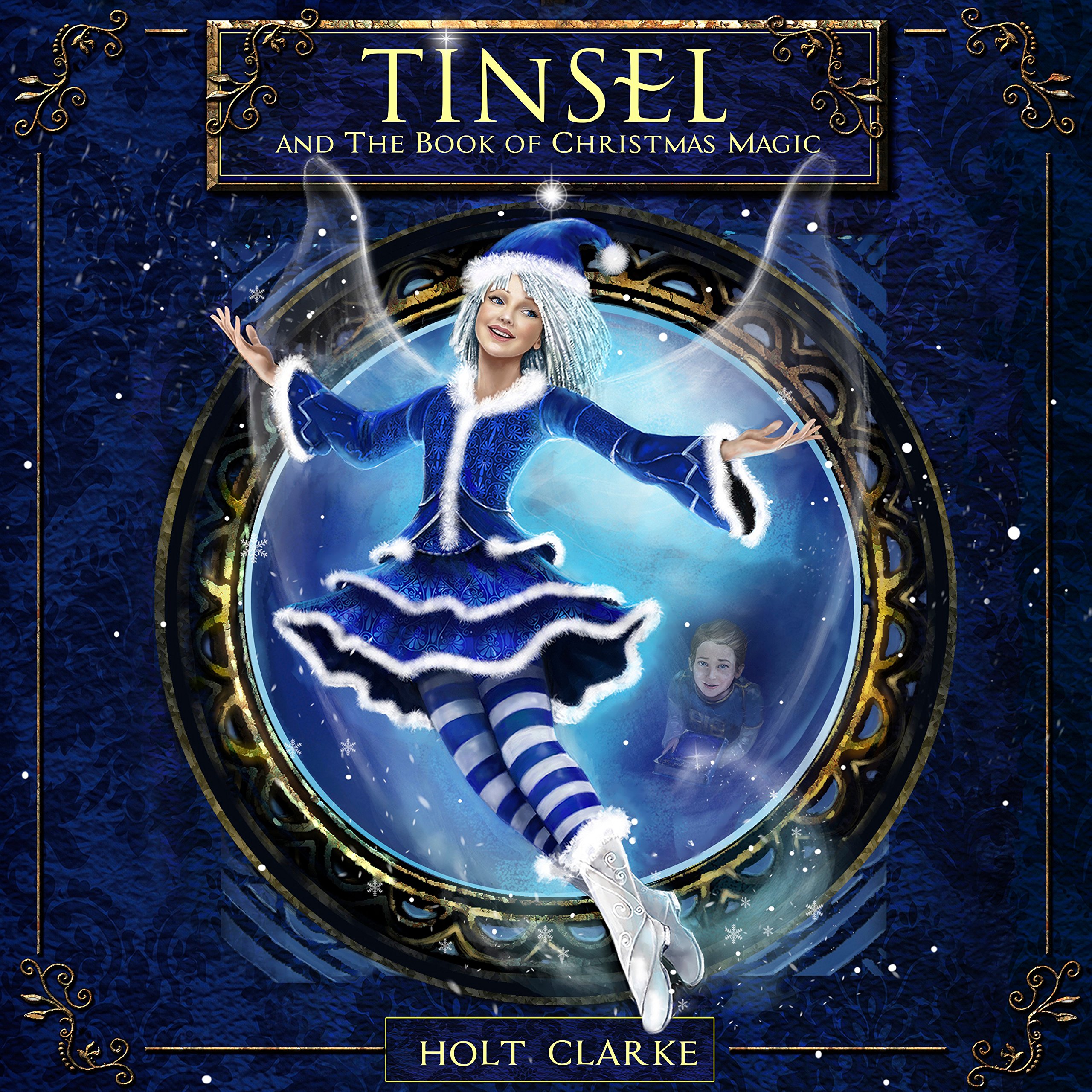 Cover art for Tinsel and the Book of Christmas Magic