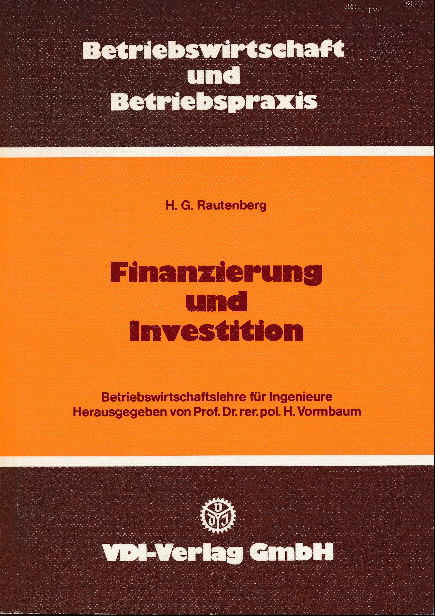 Finanzierung und Investition