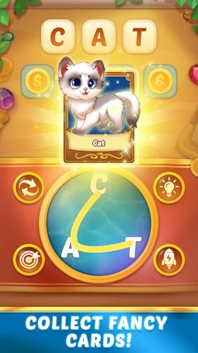 Word Magic Spell - Brain training cross connect search word puzzle game