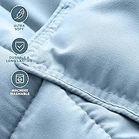 Vista 222 de Bare Home Comforter Set - King/California King Size - Ultra-Soft - Goose Down Alternative - Premium 1800 Series - All Season Warmth