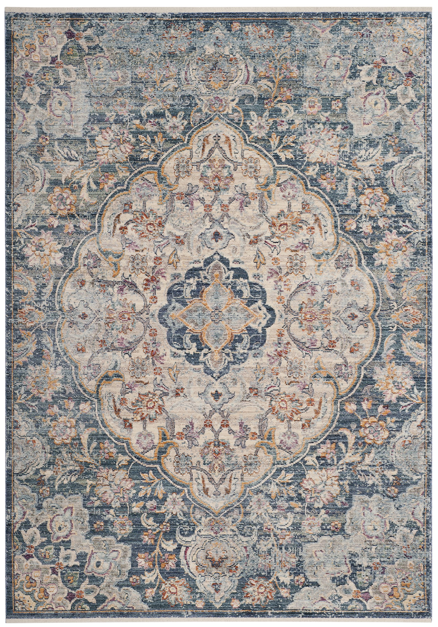 Tapis traditionnel Safavieh Illusion haut de gamme crème 91x152