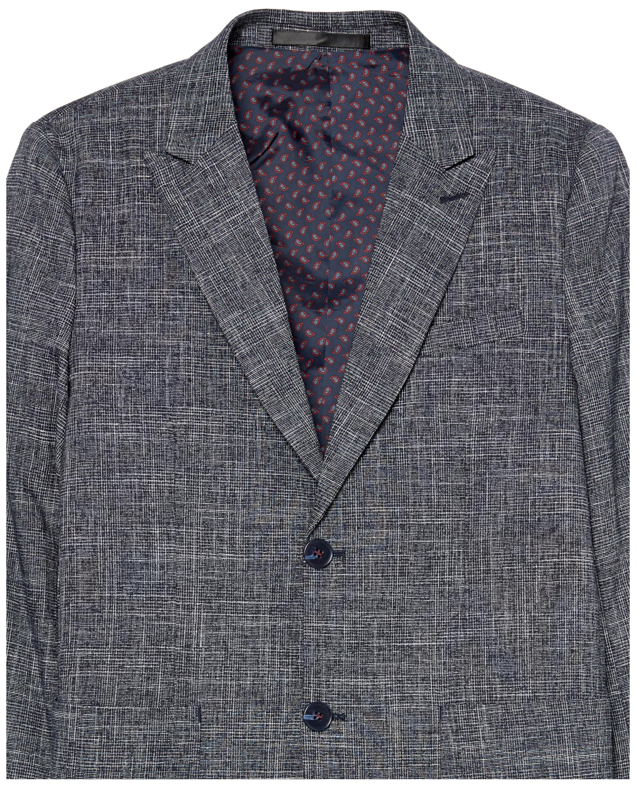 Isaac Mizrahi Slim Fit Boy's Tweed Splash Suit Set di Pantaloni Eleganti da Lavoro Bambini e Ragazzi