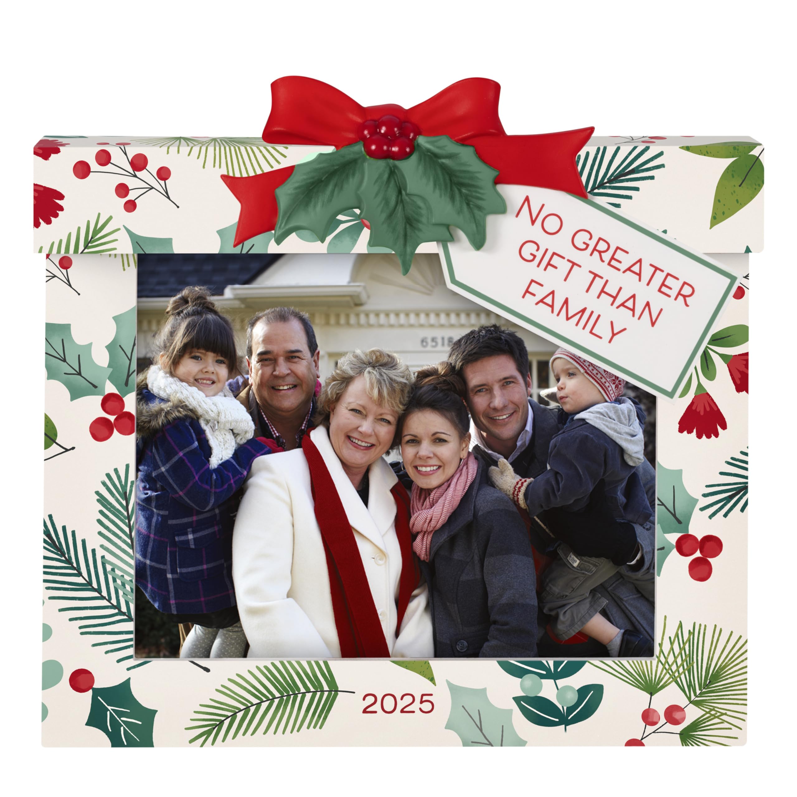 Hallmark Keepsake Christmas Ornament 2025, The Gift of Family 2025 Photo Frame