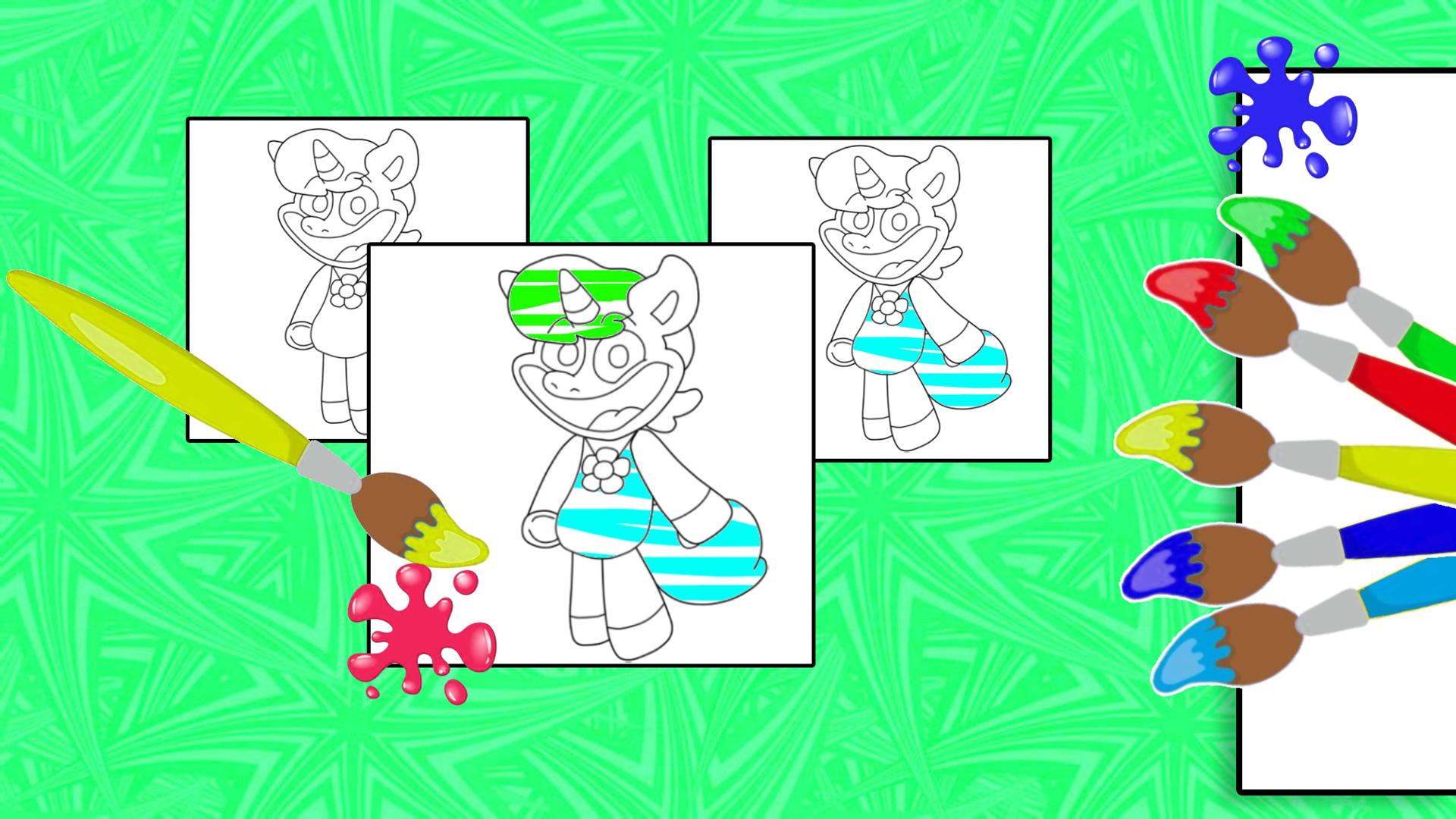 smiling critters Coloring book - App on Amazon Appstore