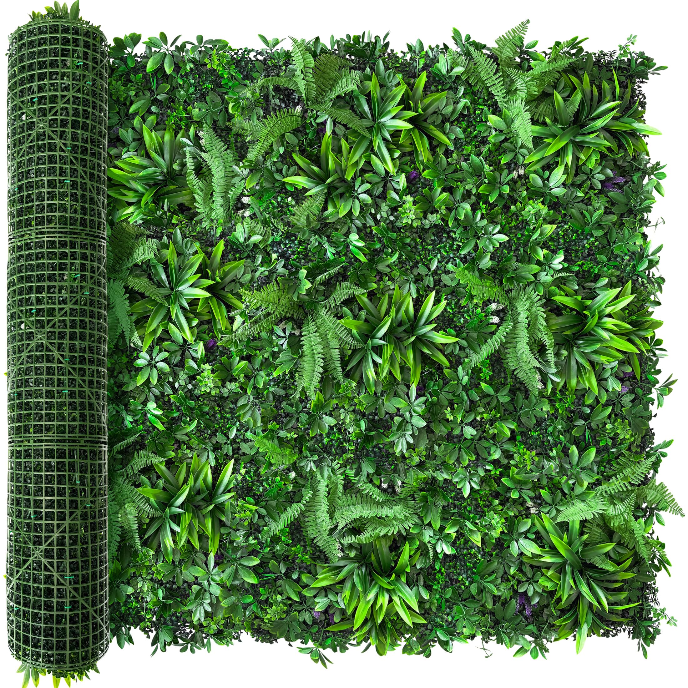 Photo 1 of TTTM Artificial Greenery Boxwood Leaf Roll Panels: 60"x120" (50 SQFT)