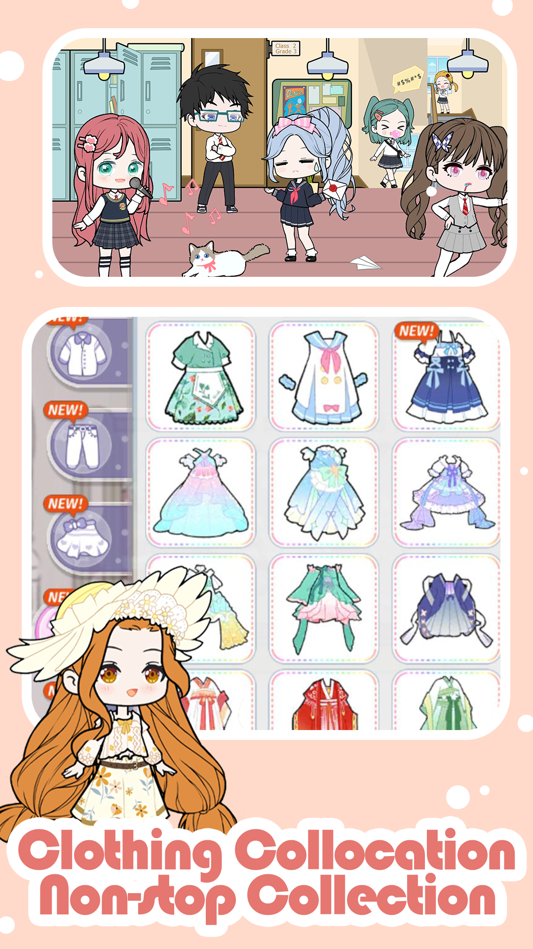 YOYO School YOYO Doll School life Dress up Aplicación en Amazon Appstore