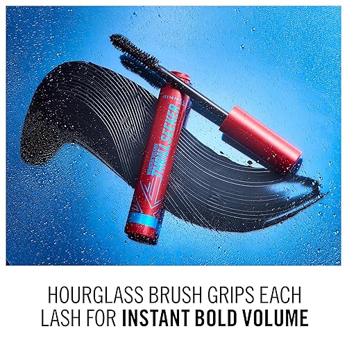 Miniatura 6 de Rimmel London Wonder'Volume Thrill Seeker, 003 Negro, máscara impermeable, rímel voluminizadora, a prueba de manchas, a prueba de grumos, a prueba