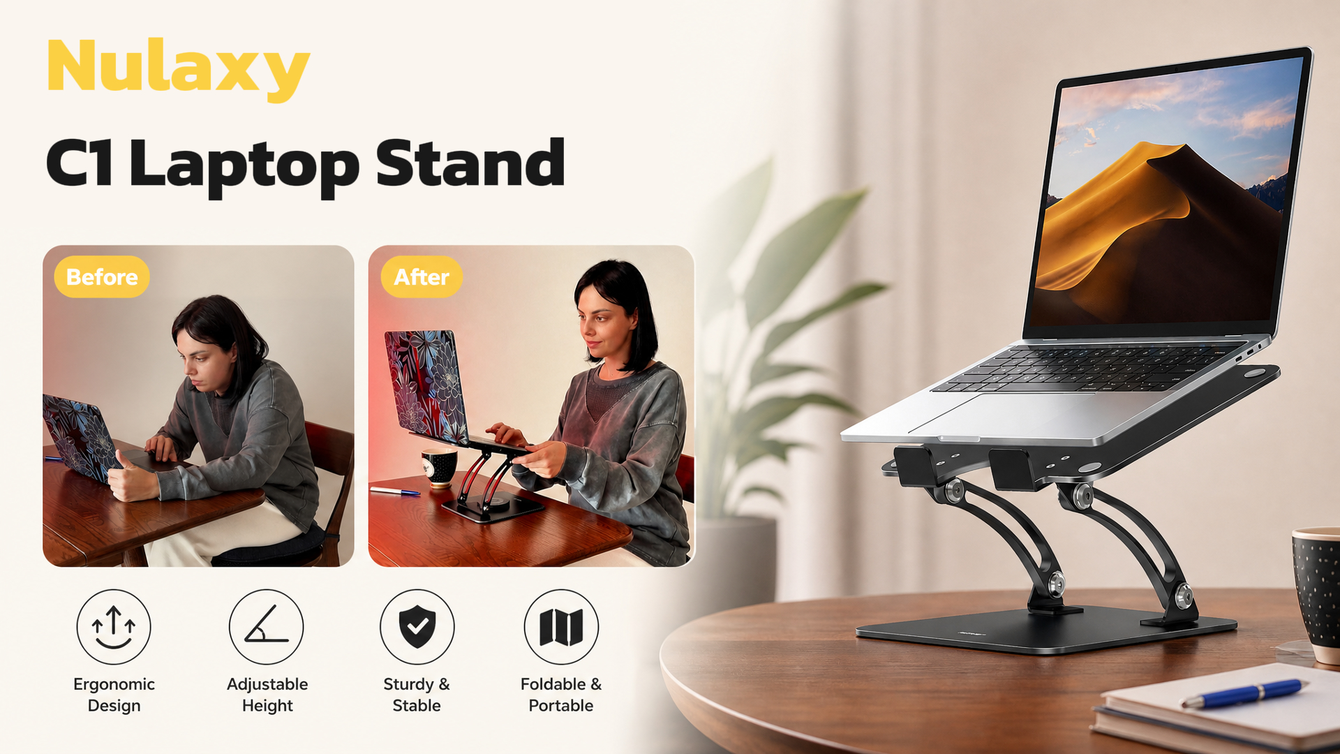 Amazon.com: Nulaxy: Laptop stand