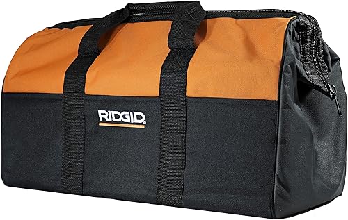 Ridgid Bolsa de contratista de herramientas eléctricas de lona OEM genuina (22 "x 11" x 10")