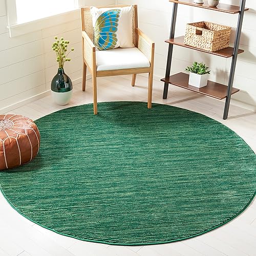 Vista 120 de SAFAVIEH Vision Collection VSN606F - Tapete de 6 pies x 9 pies, crema, moderno, ombré, no desprende pelo, fácil cuidado, para zonas de alto tráfico