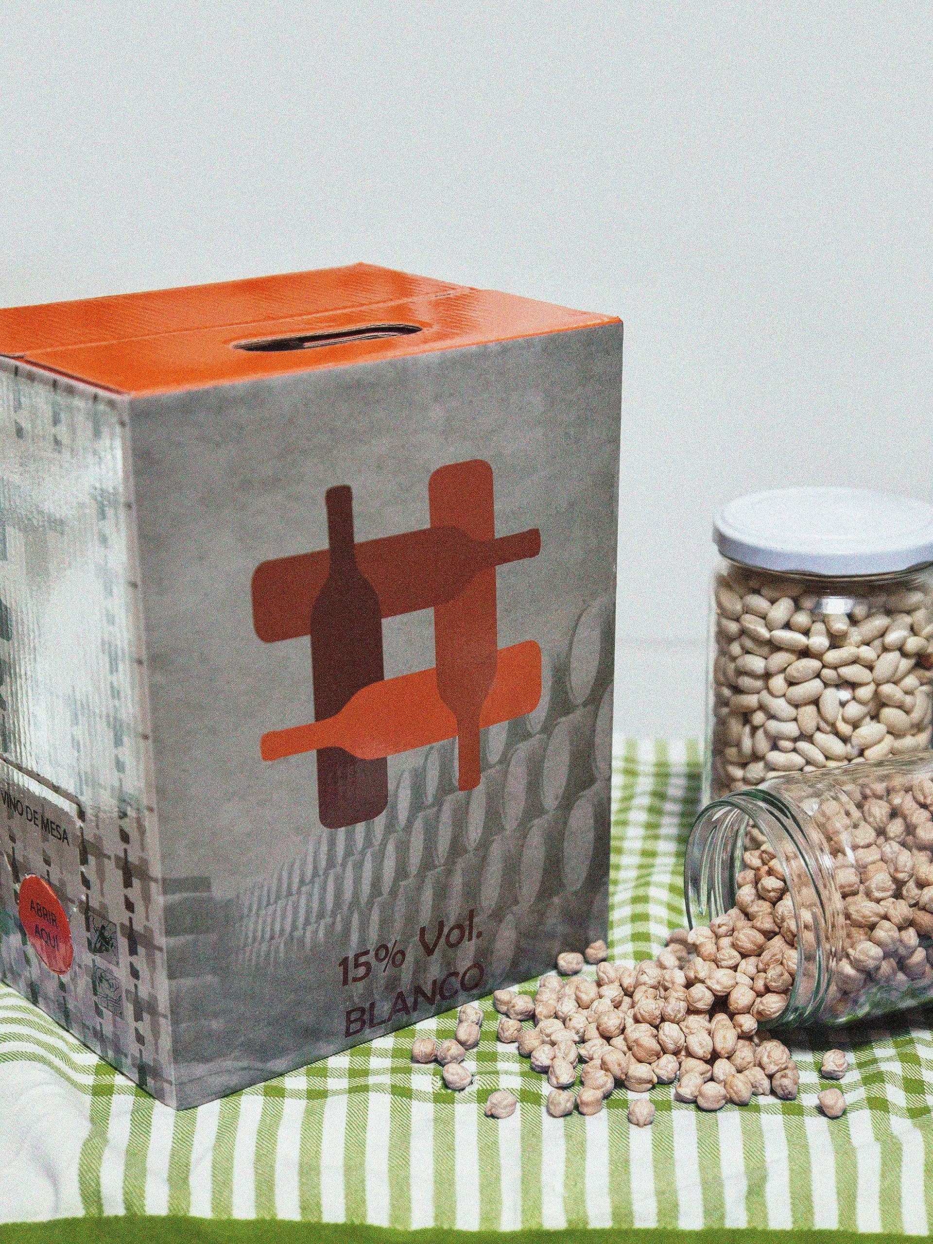 Vino Blanco 15º Especial para Cocinar. Bag in Box de 5L