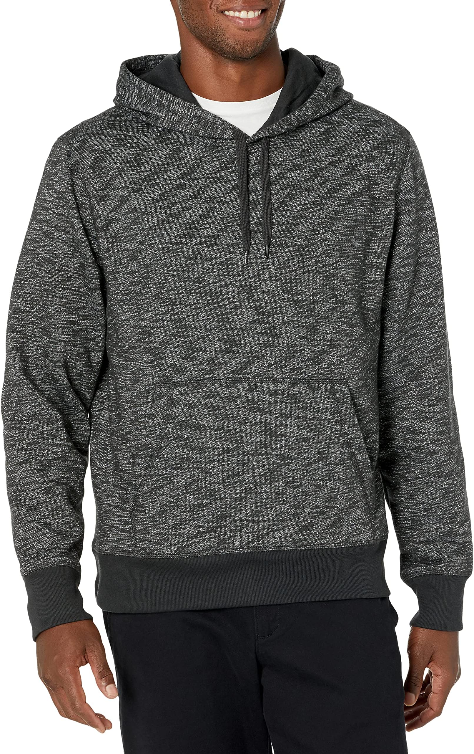 Amazon Essentials mens Fleece Pullover Hooded Sweatshirt