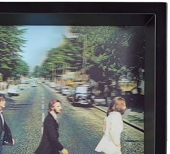 The Beatles 写真額縁 証明書付き A4 額付き ポスター The Beatles ビートルズ 集合写真