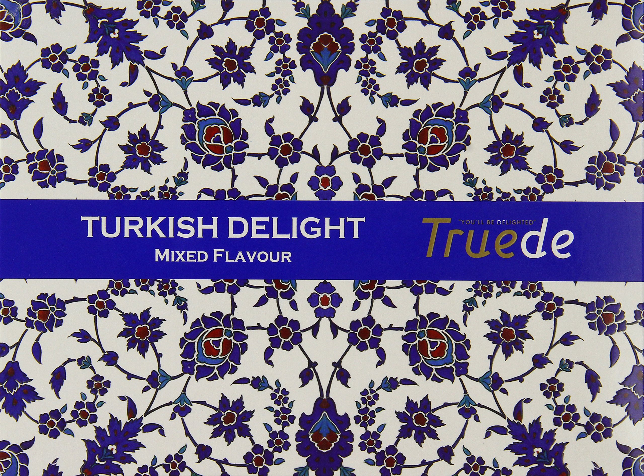 Truede Turkish Delight Mixed Flavour (275 g) - Rose, Lemon, Pomegranate & Lavender