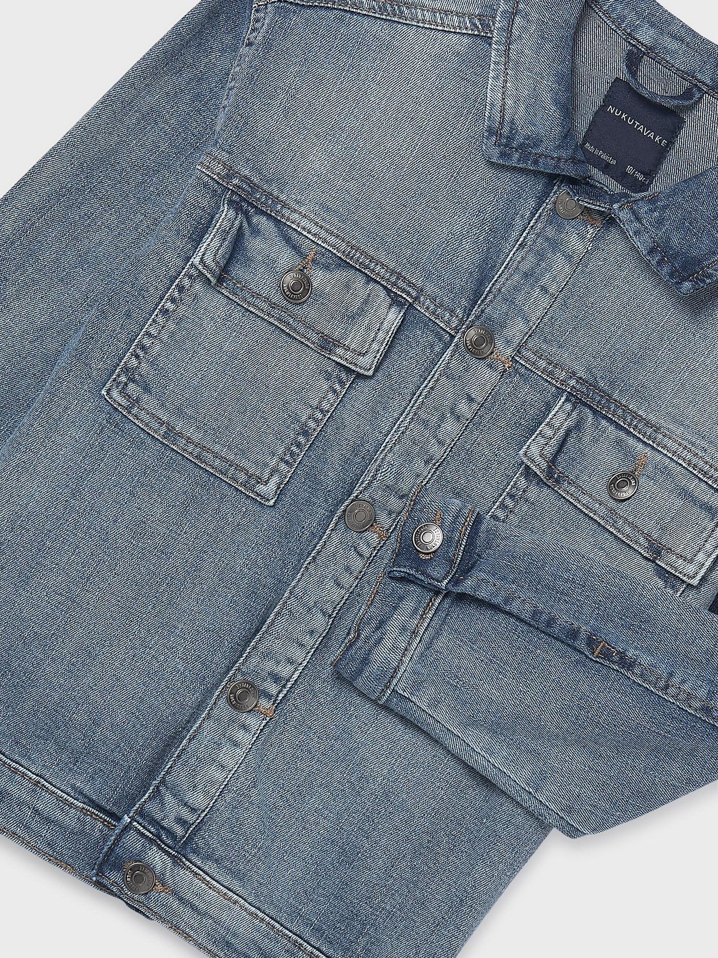 Mayoral «Nukutavake» Denim Jacke für Jungen Hell