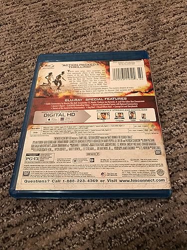 Miniatura 2 de Maze Runner The Scorch Trials Blu-Ray + DVD + DHD