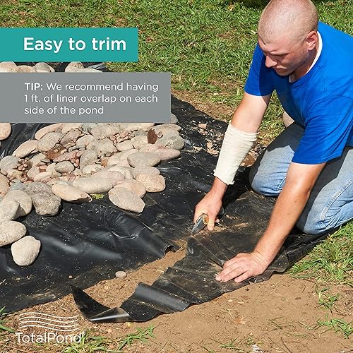 Miniatura 9 de Revestimiento para estanque de 7 x 10 pies de la marca TotalPond