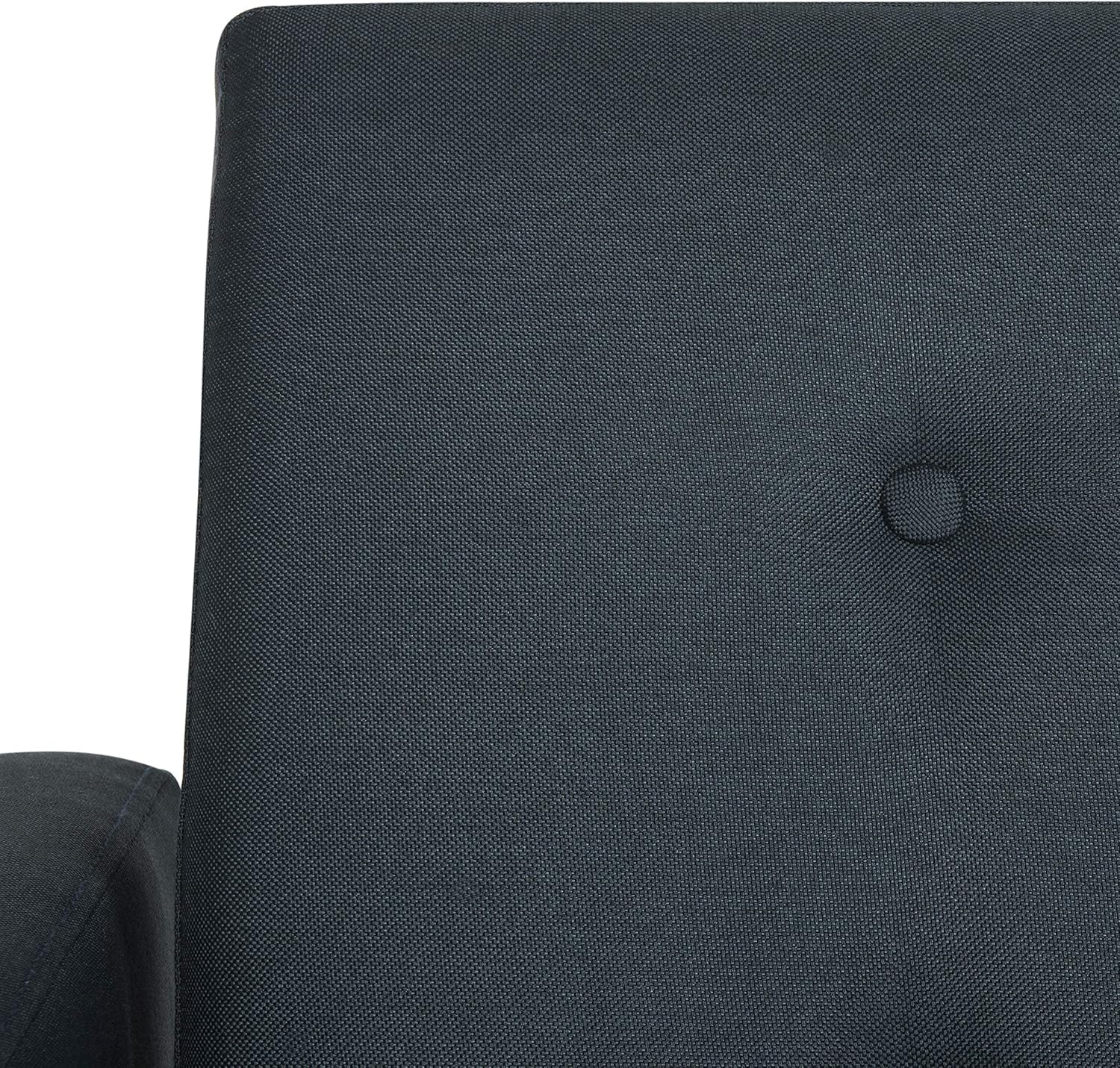 Safavieh Livingston Collection Soho Sofá cama plegable color azul