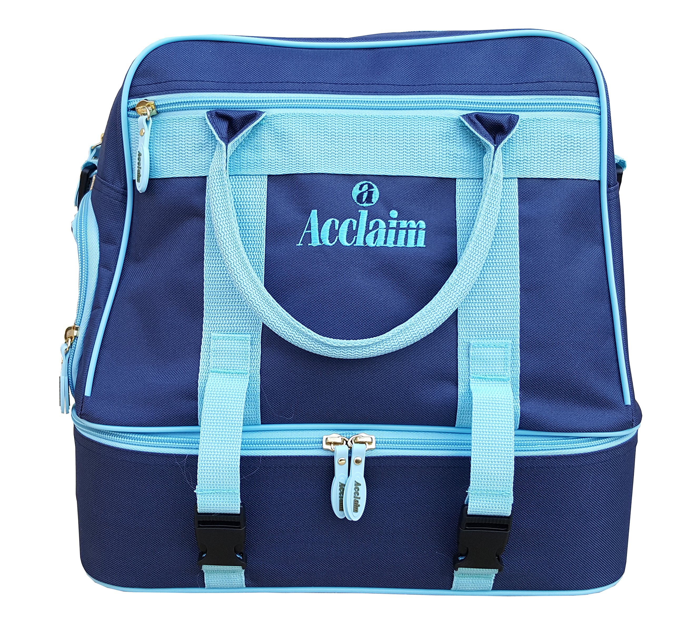 Acclaim Farne Midi Sac de transport en nylon pour 4 boules de bowling Vert