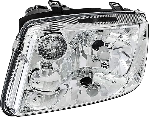 Dorman 1590897 Conjunto de faros delanteros del lado del conductor compatible con modelos seleccionados de Volkswagen