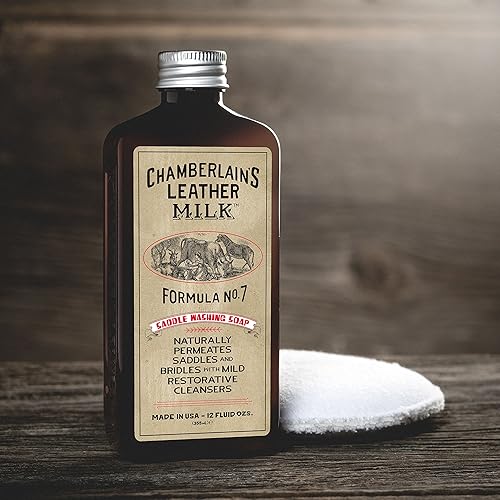 Miniatura 2 de Jabón de lavado de silla de montar de leche de cuero - No. 7 - Jabón de sillín totalmente natural, no tóxico limpiador profundo para sillas de