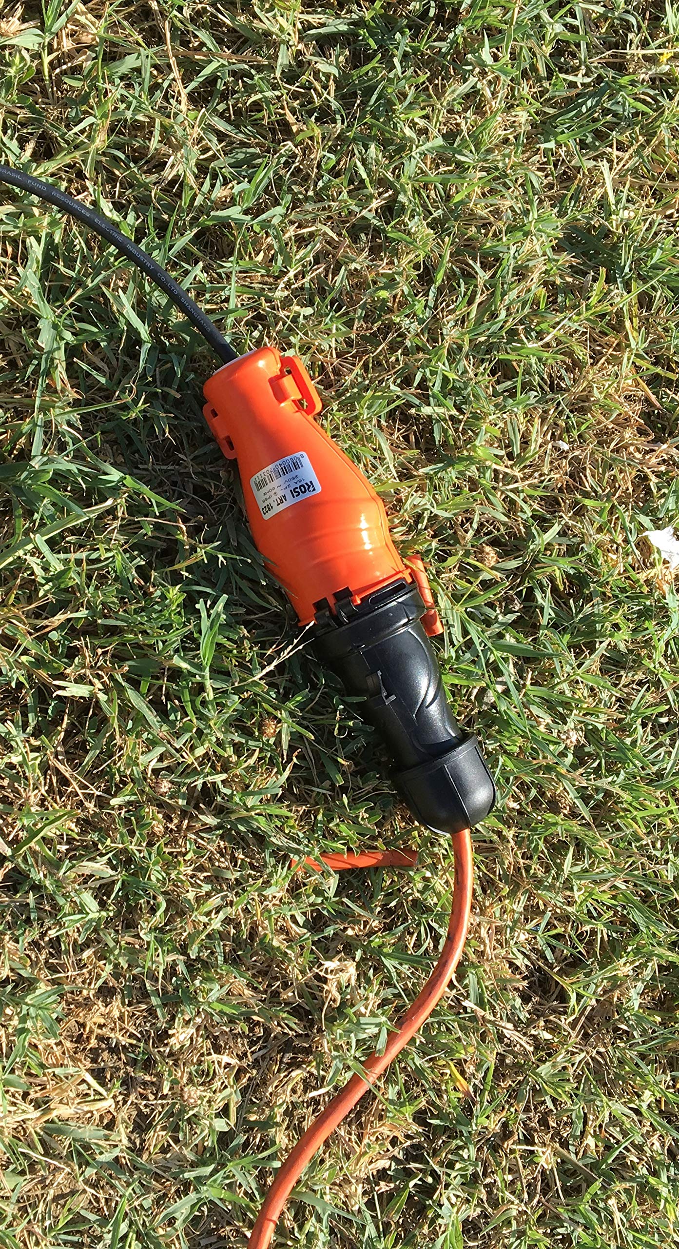 Sine Prise Secteur Schuko M15P - - Plaqué OR