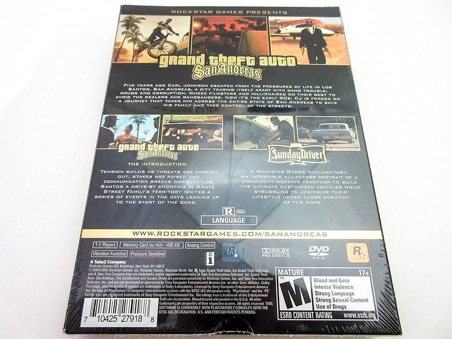 その他 GrandTheft Auto: San Andreas 2nd Edition Grand Theft Auto San Andreas 2nd edition With City Guide