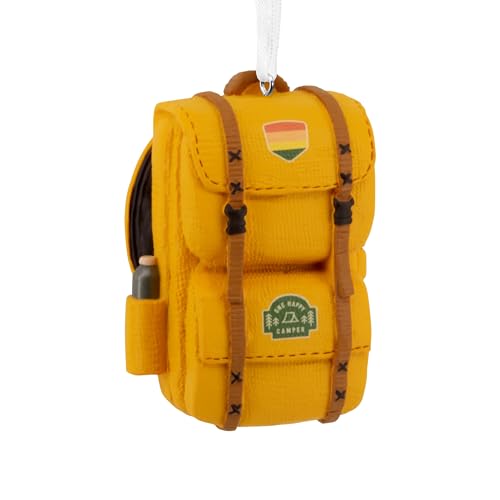 Hallmark Mochila de acampamento, enfeite de Natal, presentes ao ar livre