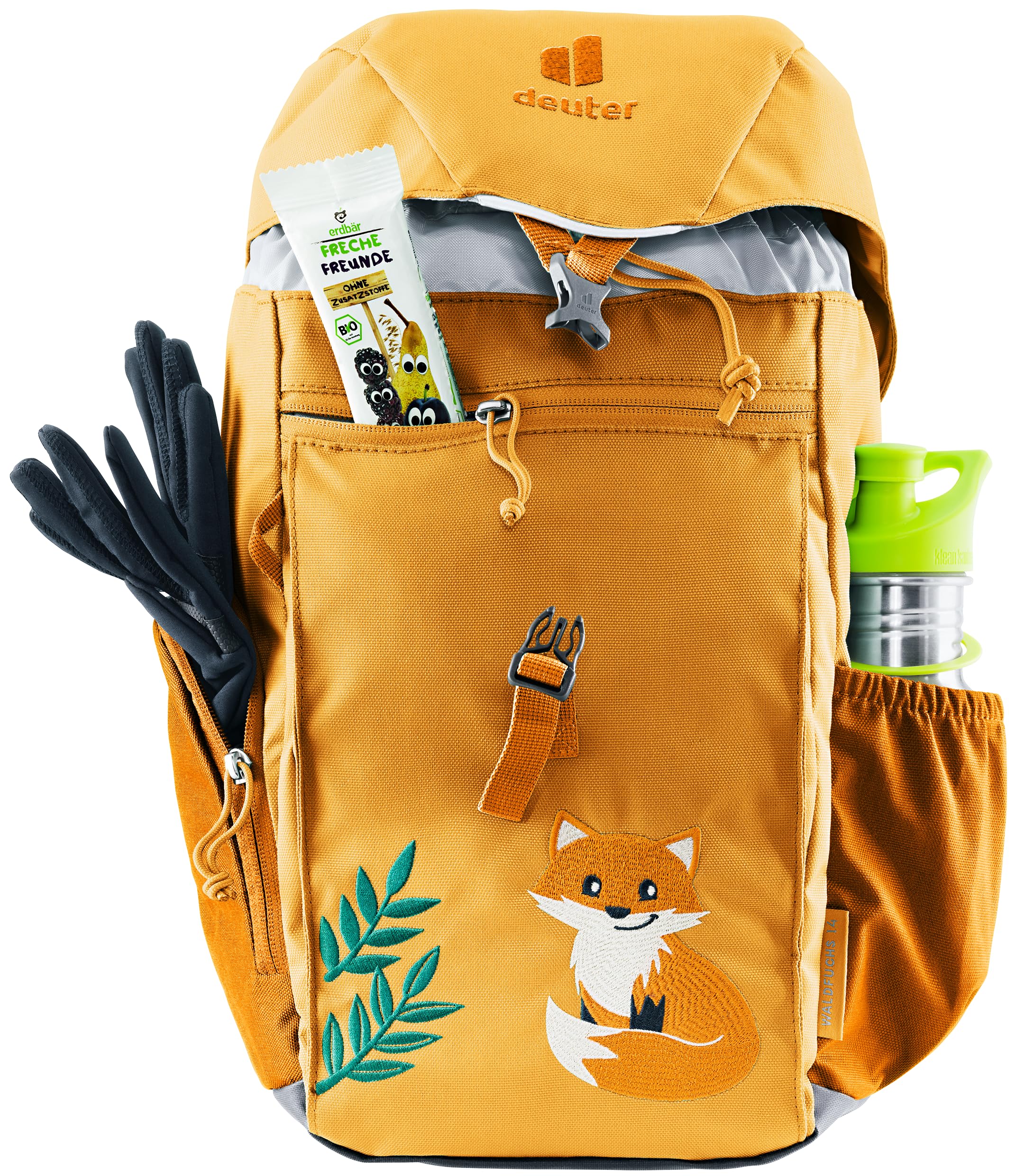 deuter Plecak dziecięcy Waldfuchs, unisex, 14 l, 14 l, Bursztynowy klon, 14 Long