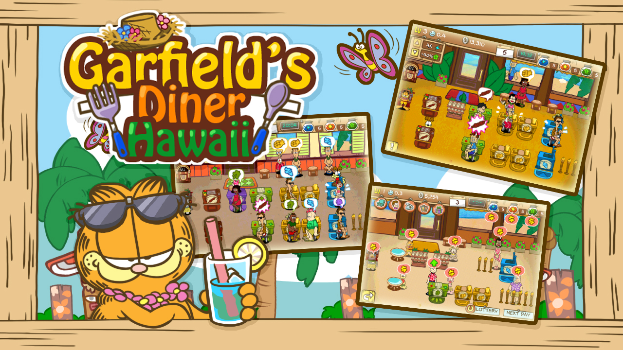 Garfield's Diner Hawaii App on Amazon Appstore