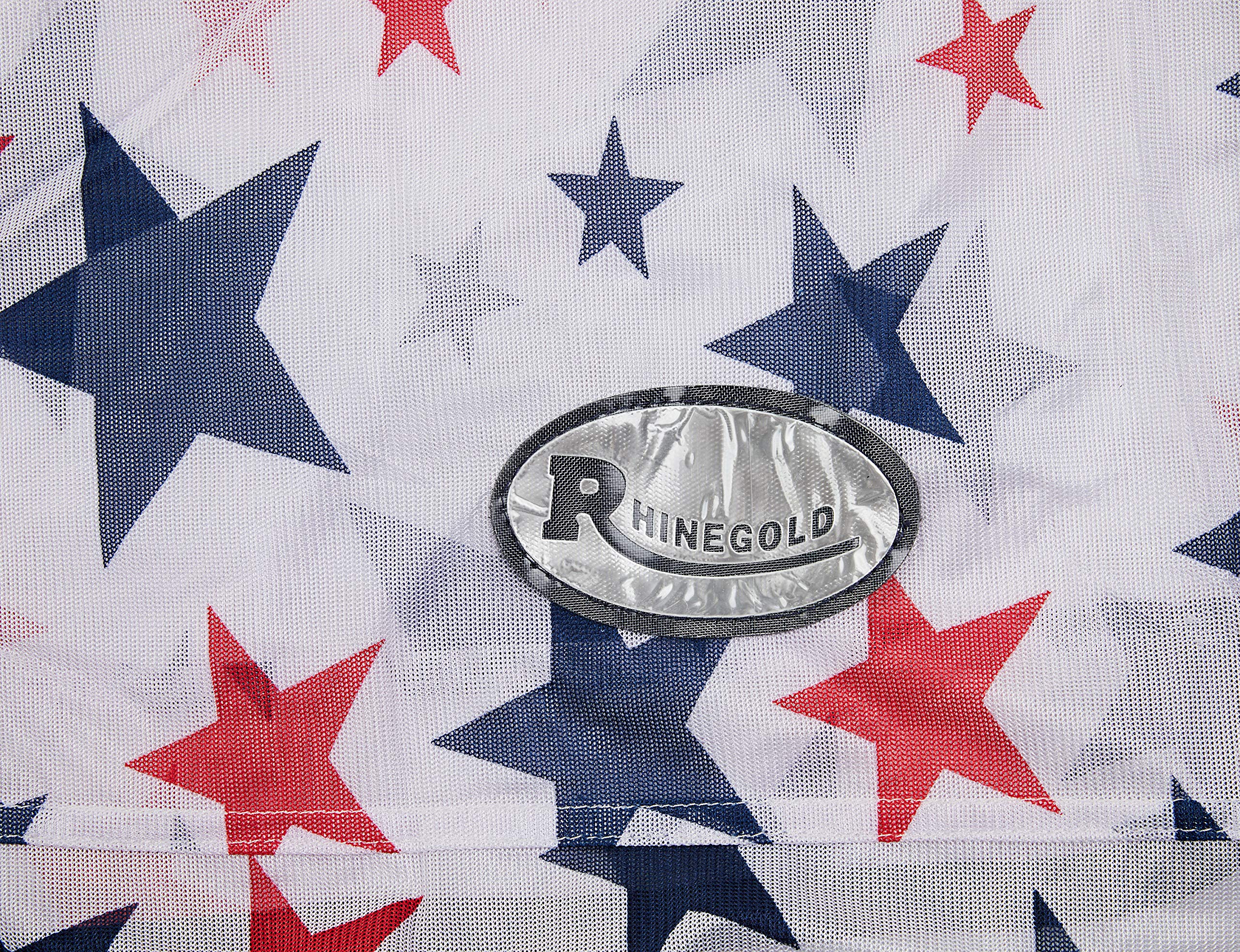 Rhinegold Unisex's 681-4/6-STAR Sahara Fly Rug-4/6-Star, Star Print, 4'6\