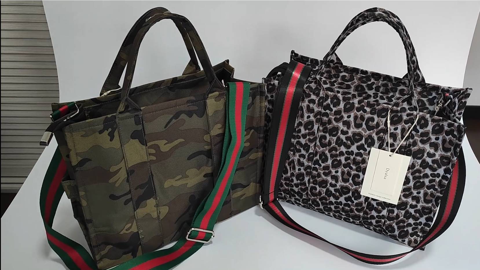Bolso Tote de Lona para Mujer, Casual con Cierre y Asa miniatura 7