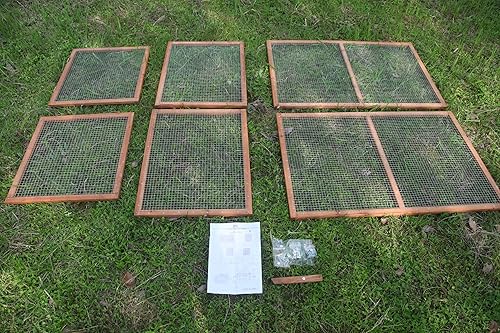 Miniatura 6 de Jaula de madera para gallinero, conejera, para aves de corral, para mascotas, jardín, patio trasero, con jaula de malla para uso en interiores y