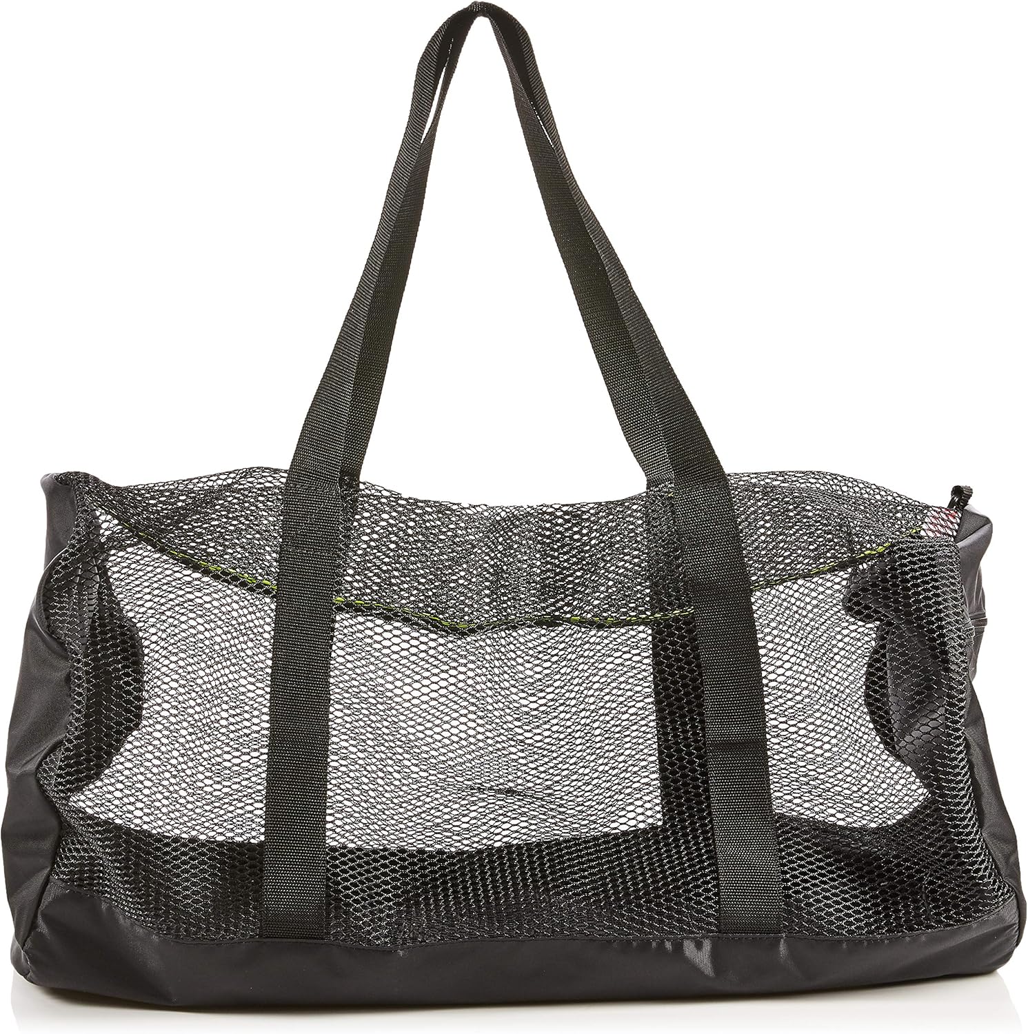 Mesh Duffle Gear Bag for Scuba Diving, Snorkel, Swimming, Beach and Sports Equipment, BG0271 , Black/Blue, Medium