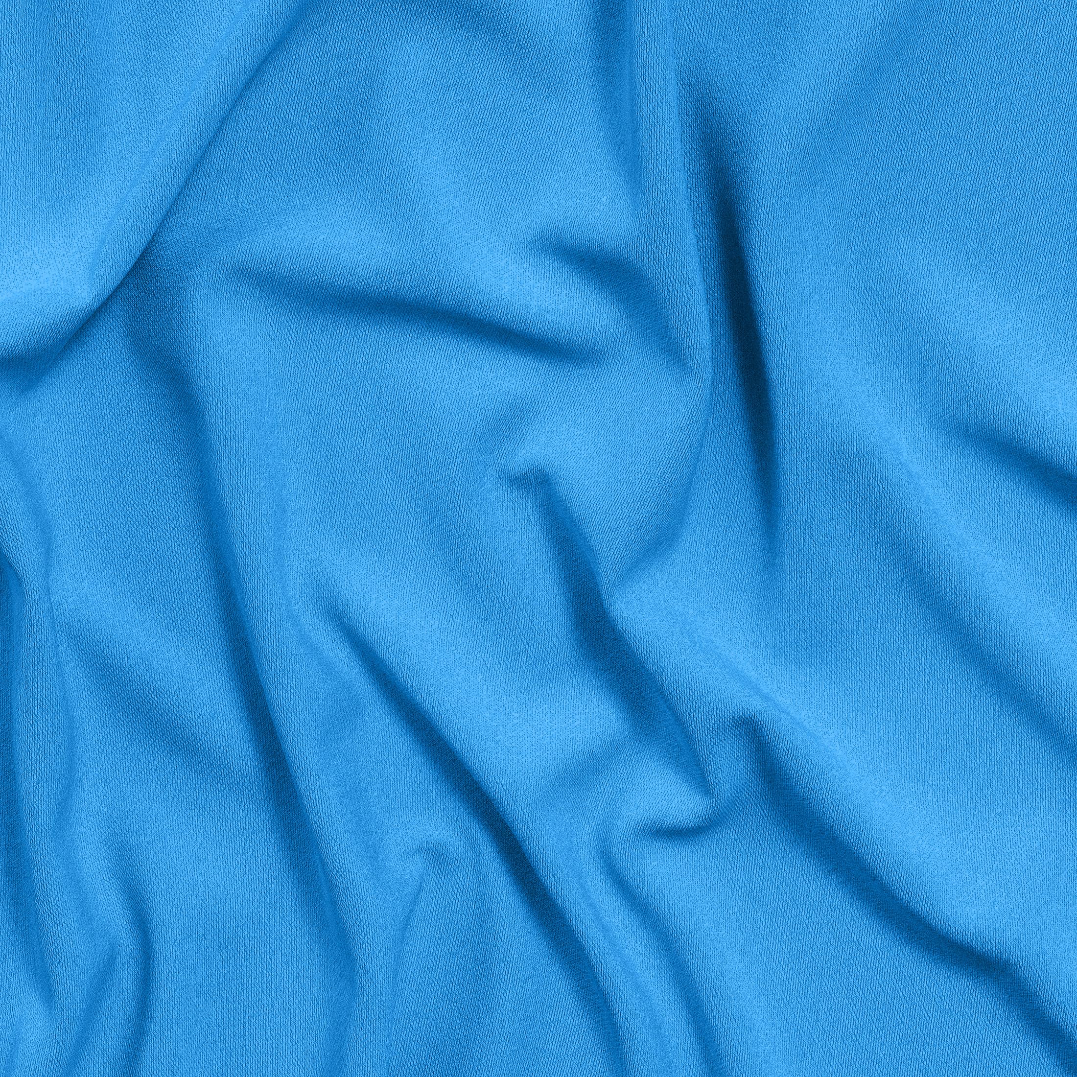 Poly Poplin Gabardine Thick Durable and Soft Fabric 60 Inch Wide/Tablecloth Material/Crafting Quality Fabric/Sewing Friendly (1 Yard, Turquoise)
