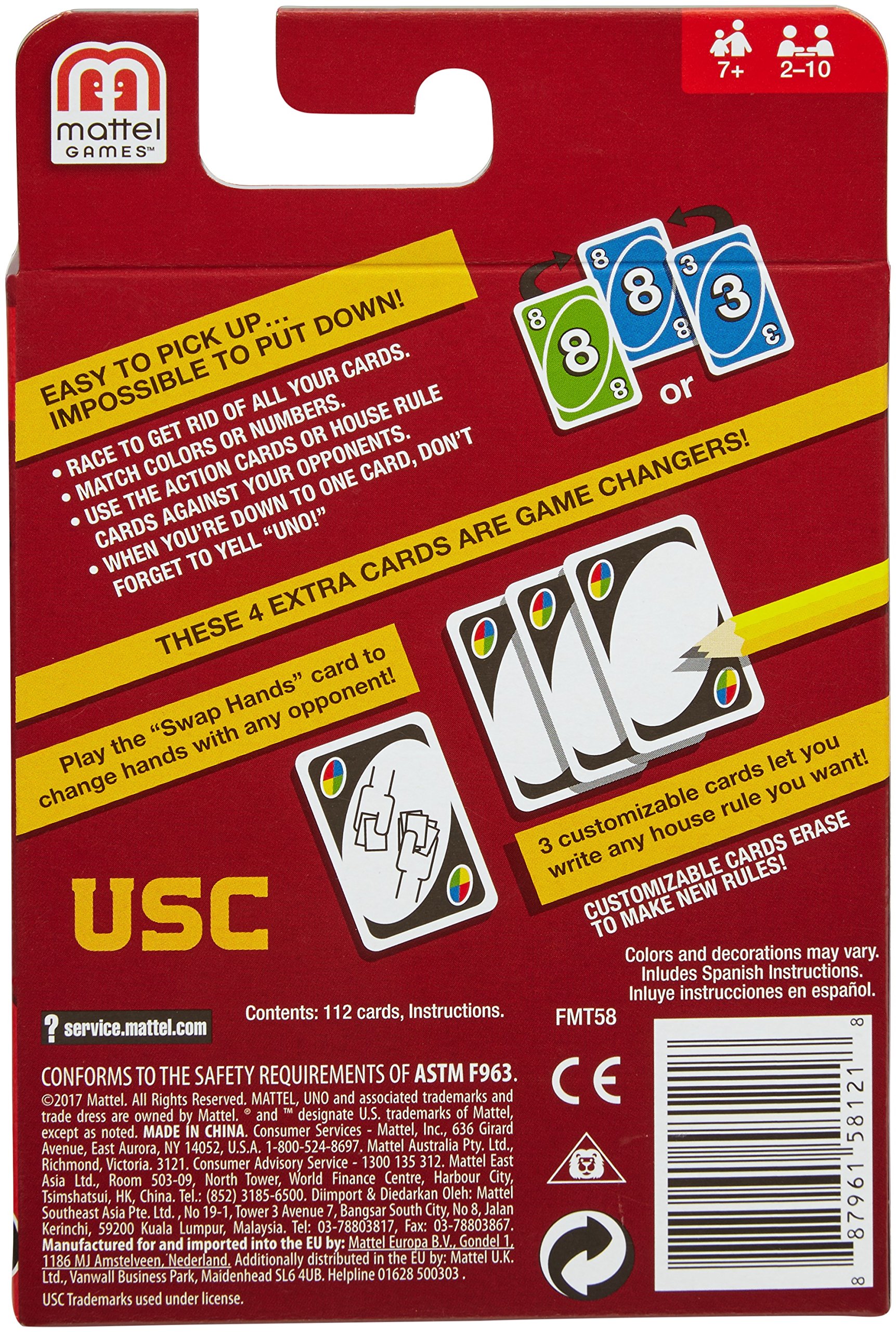 UNO USC Card Game