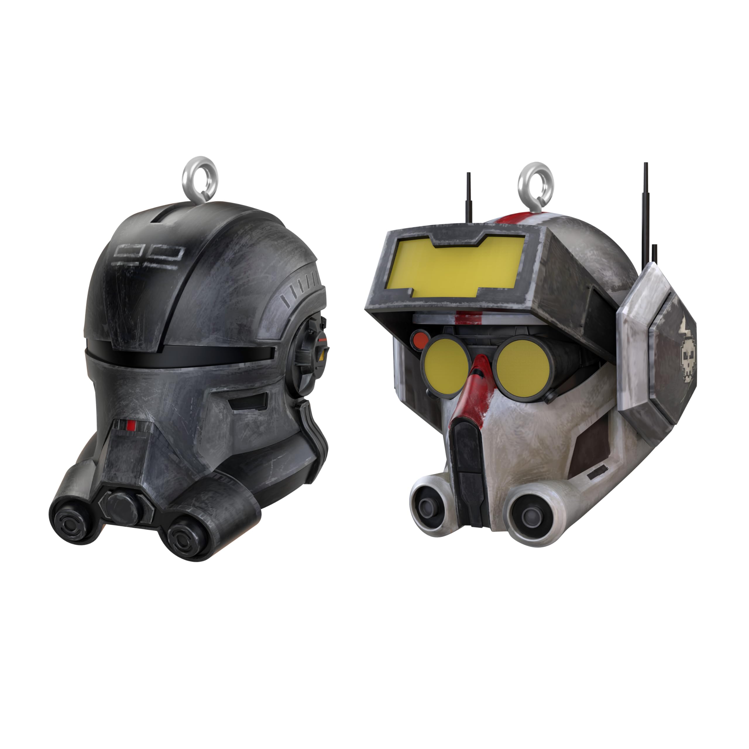 Hallmark Keepsake Mini Christmas Ornaments 2024, Star Wars: The Bad Batch Echo and Tech, Set of 2, Gifts for Star Wars Fans
