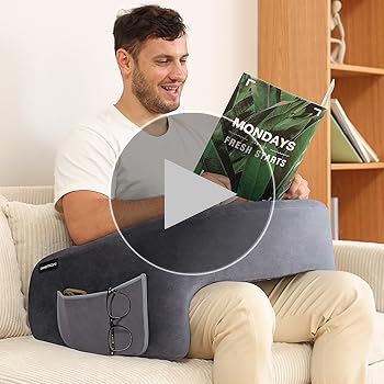 ±0 - AIOT nonsleep cushion pocket ver.1.0 Amazon.com: OMOTON Reading Pillow for Lap Desk, Upgrade
