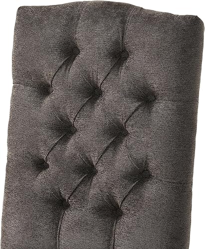 Miniatura 12 de Christopher Knight Home CKH Crown Top - Sillas de comedor, juego de 2 piezas, color gris oscuro