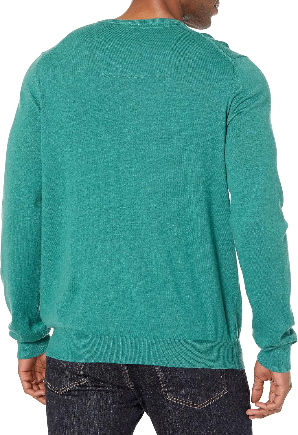 Izod Men's Fieldhouse V-Neck Solid 12 Gauge Sweater