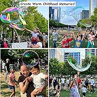 Vista 2 de Bubbleventi Mezcla de burbujas gigantes (hace 4 galones)