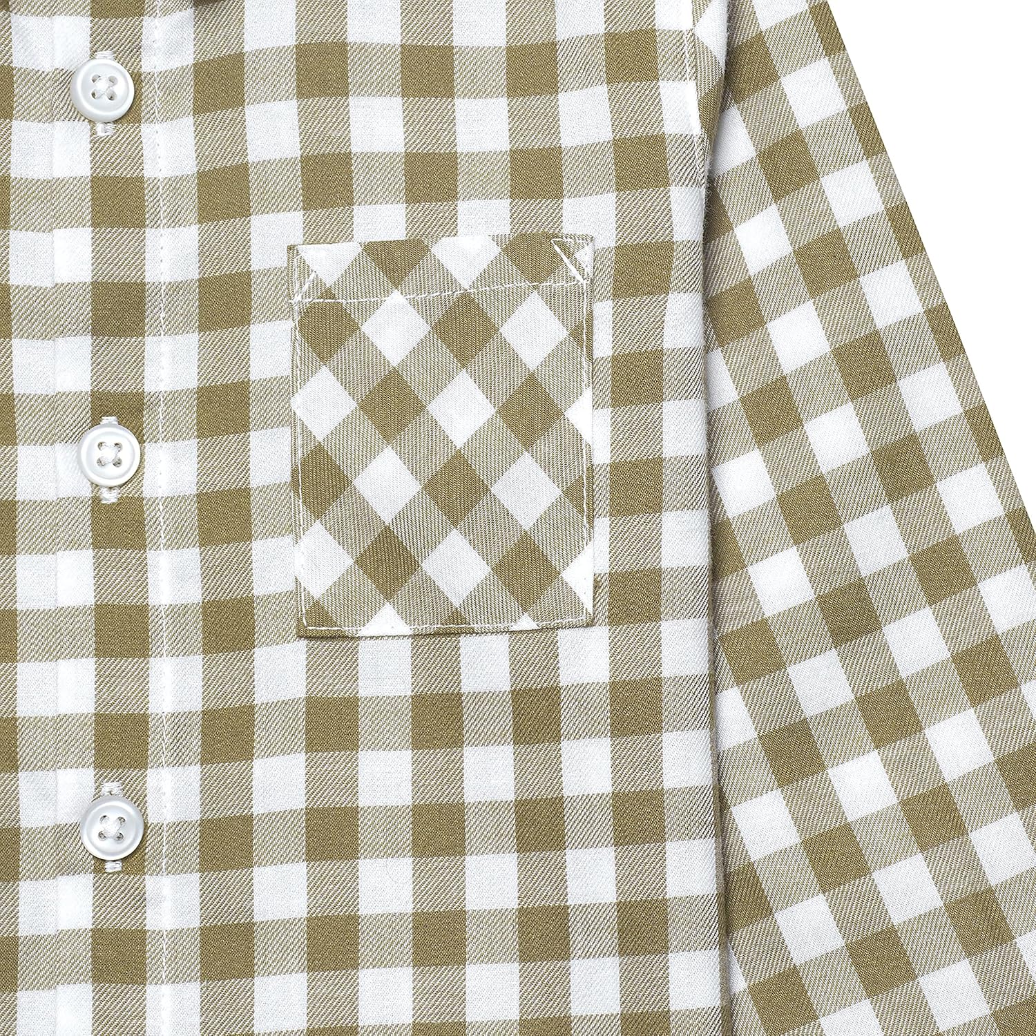 Gerber Baby and Toddler Boys Long Sleeve Button Up Plaid Shirt: Clothing, Shoes & Jewelry