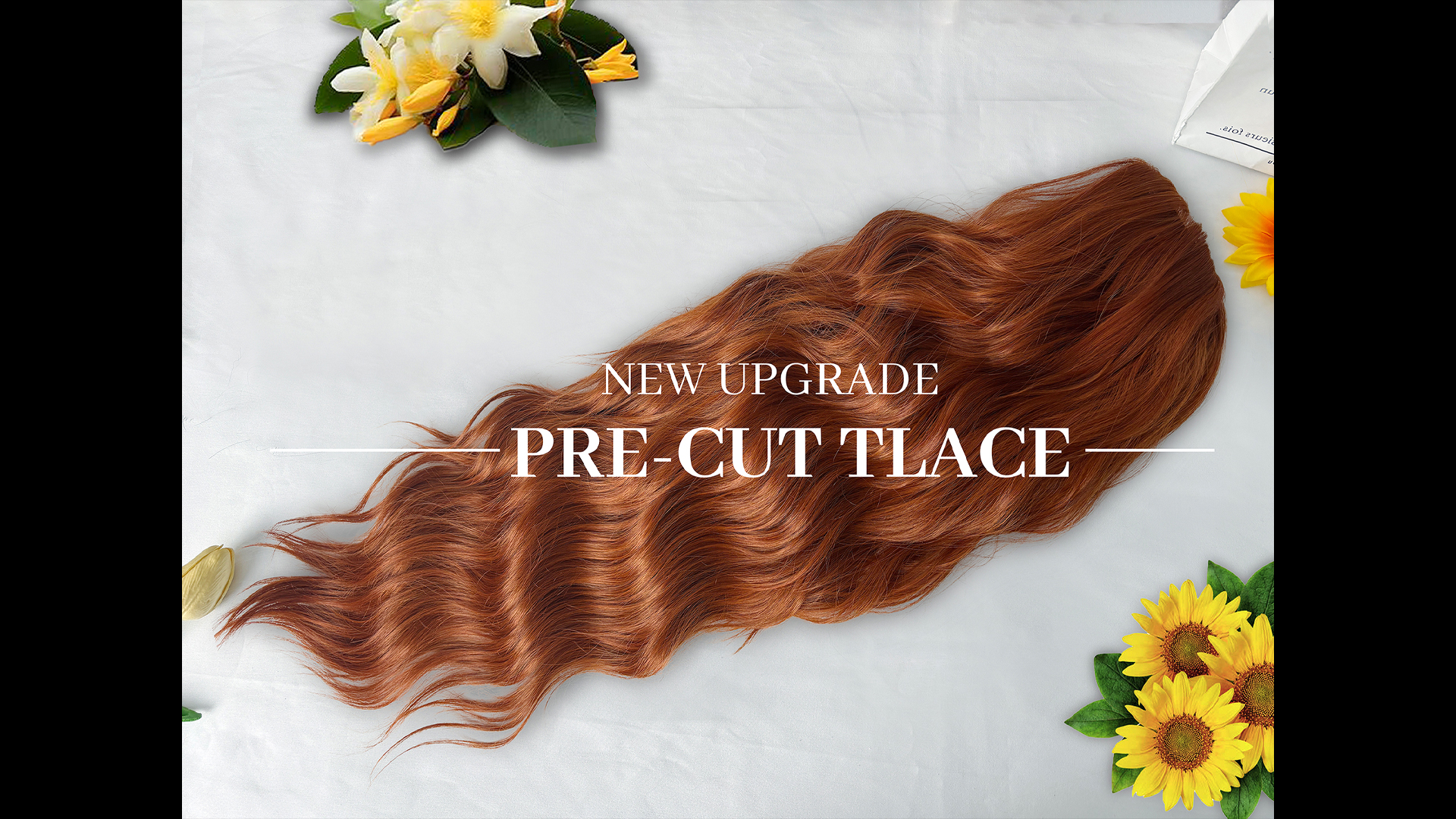 Amazon.com : Eawwii Ginger Long Wavy Wig for Women, Pre-Cut HD