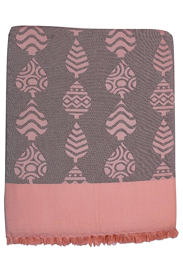 Saagar Tex 200 TC Pure Cotton SOLAPUR CHADDAR AC Comforter Blanket(Premier/Size: 60'' x 90''/Double Bed Size/Color:Maroon)