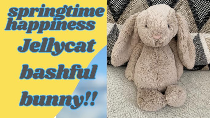 Amazon.com: Jellycat Bashful Beige Bunny Stuffed Animal